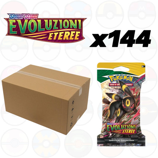 Spada e Scudo - Evoluzioni Eteree Master case Paper pack x144 - Pokemon (ITA)