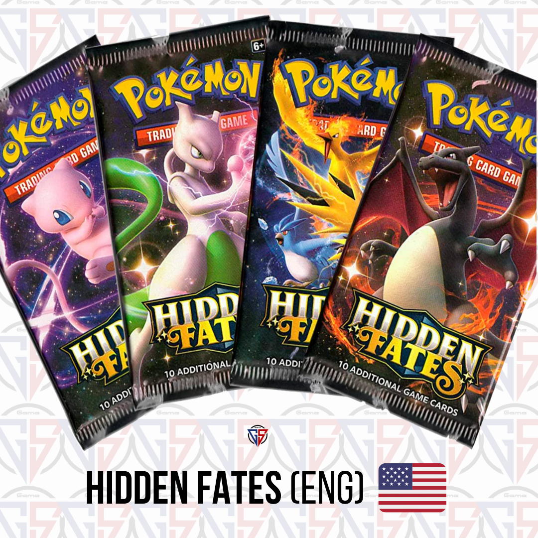 Tin Collezione Hidden Fates - Charizard GX (4 bustine ENG)