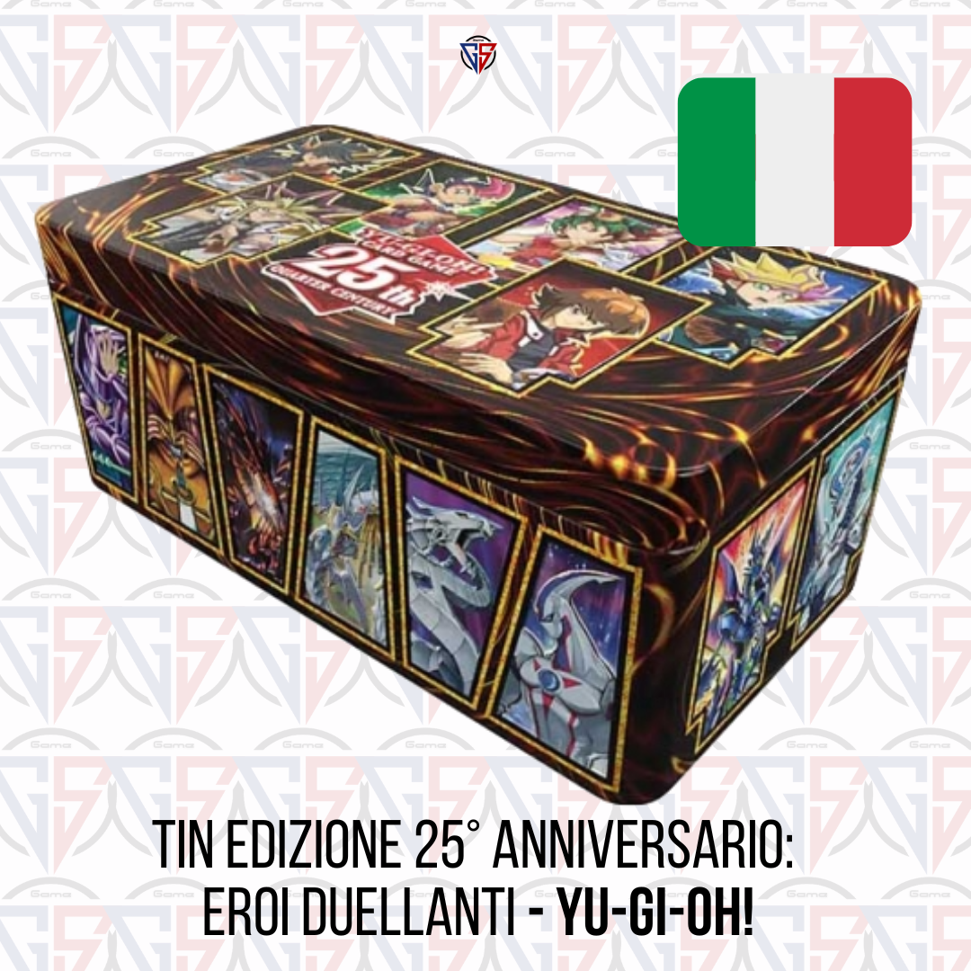 Tin Edizione 25° Anniversario: Eroi Duellanti (ITA) - Yu-Gi-Oh!