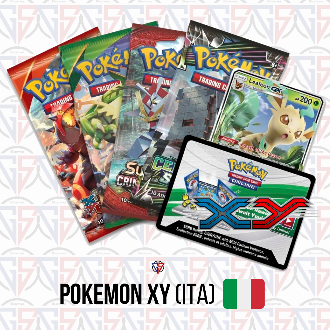 Pokemon XY - Tin da Collezione Leafeon GX (4 bustine ITA)