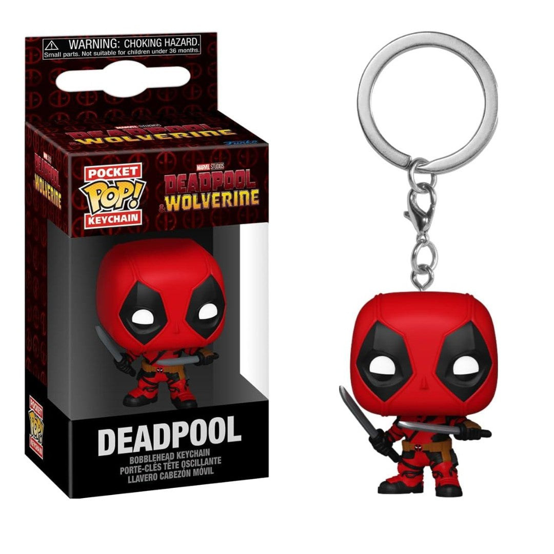 FUNKO POP DEADPOOL-MARVEL-PORTACHIAVI