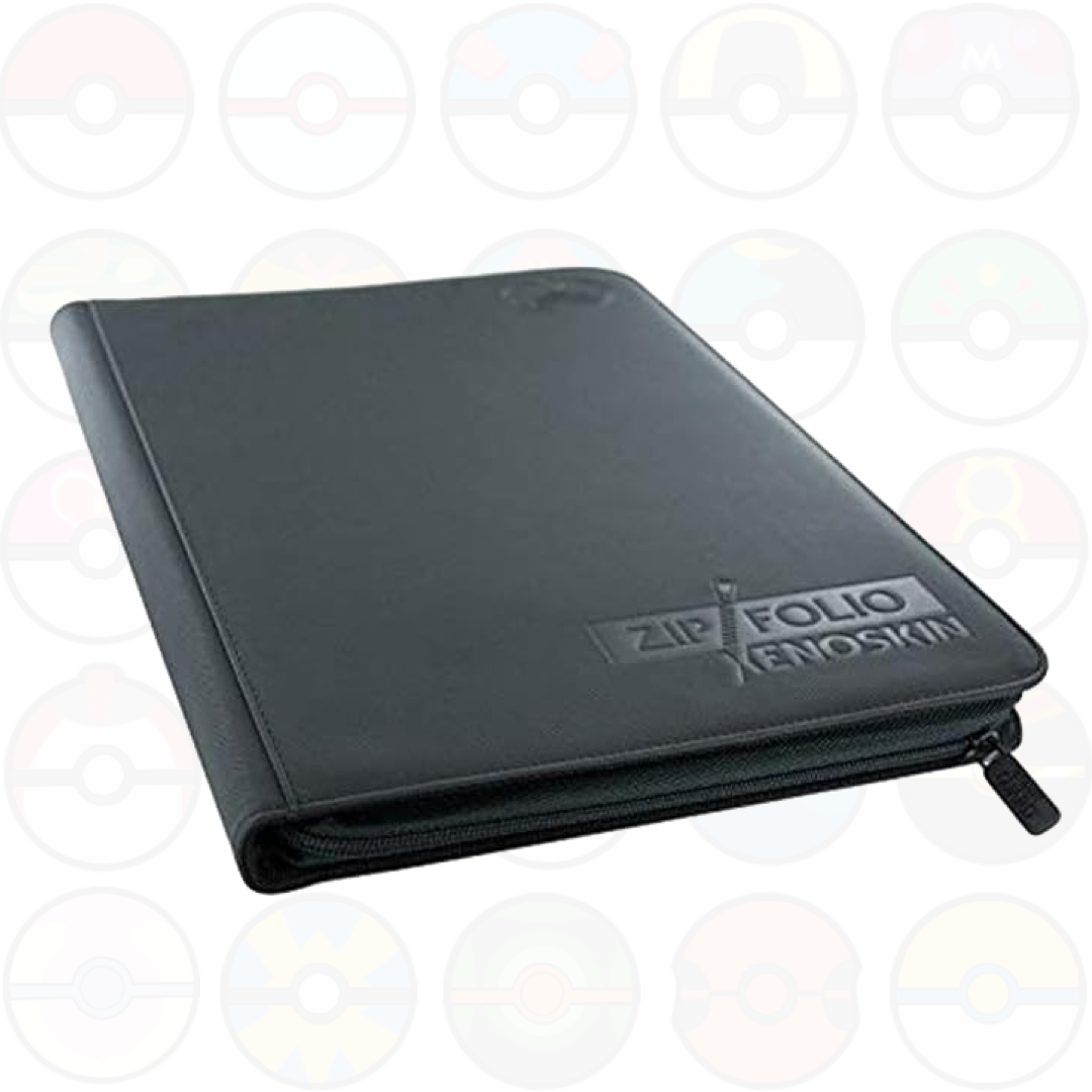 Ultimate Guard Zipfolio 360 - 18 Pocket XenoSkin Black - Accessori Carte Collezionabili