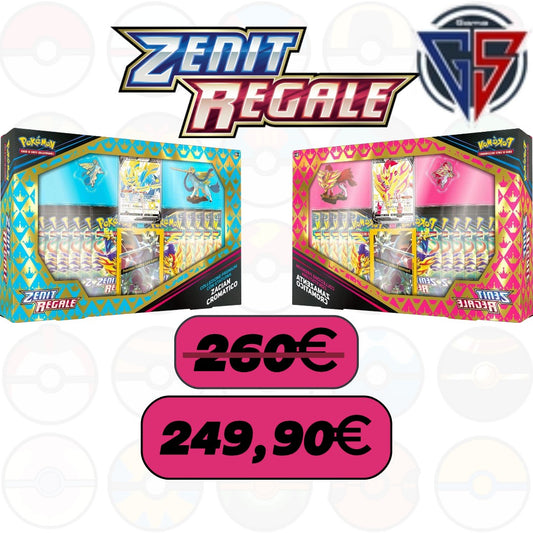 Bundle Zacian Cromatico + Zamazenta Cromatico - Zenit Regale (ITA)