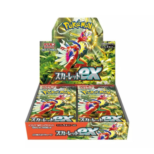 Pokémon Scarlet ex  Display 30 Buste (JAP)
