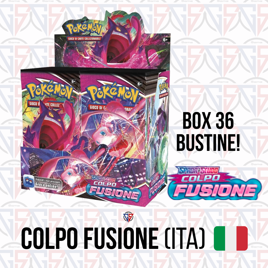 Spada e Scudo - Colpo Fusione box display da 36 bustine (ITA) - Pokemon ITA