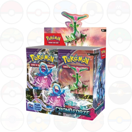 Cronoforze Scarlatto e Violetto - box display da 36 bustine (ITA) - Pokemon ITA