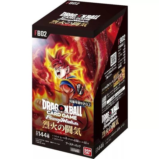 Dragon Ball Super TCG - FB-02 JAP - Fusion World - Display Dragon Ball Super Card Game (JAP)