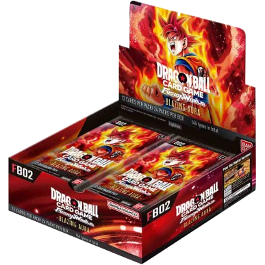 Dragon Ball Super Card Game - FB-02 - Fusion World - Blazing Aura - Display da 24 Buste (ENG)