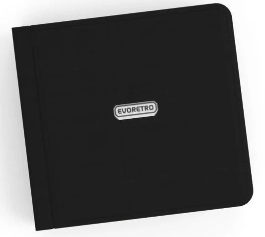 EVORETRO Albumr 4x3 con Zip (fits 528 cards, Black)- Accessori Carte Collezionabili