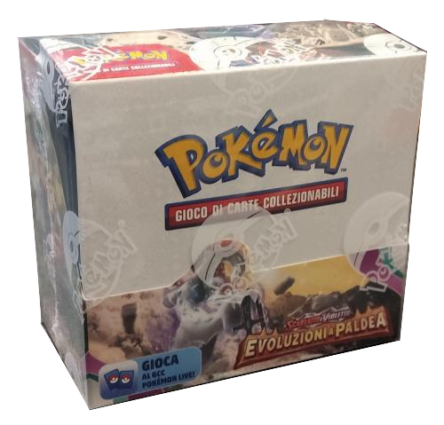 Scarlatto e Violetto - Evoluzioni a Paldea box display da 36 bustine (ITA) - Pokemon ITA