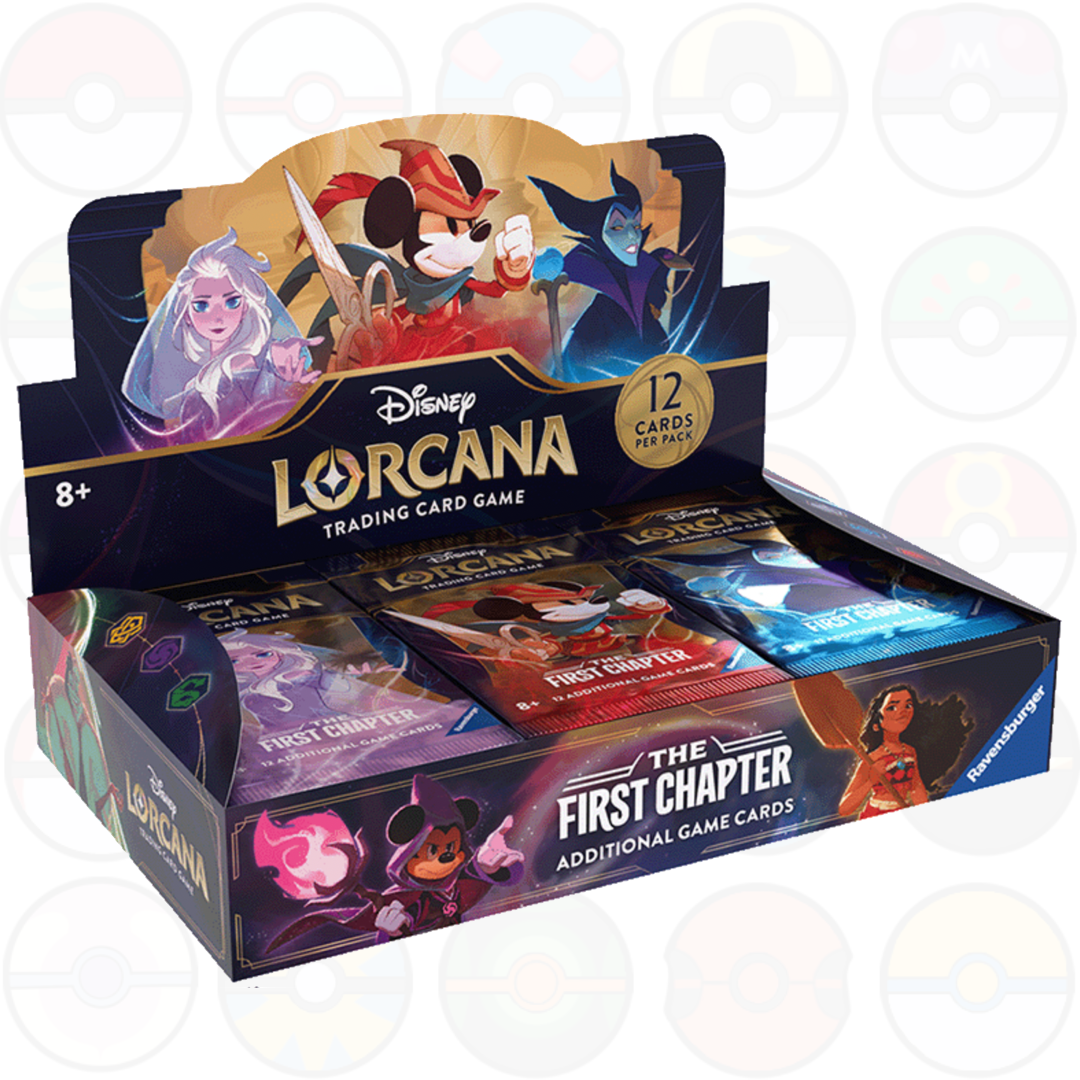 Lorcana - Box 24 Buste - First Chapter (1^ Ristampa) - Lorcana TCG Disney (ENG)