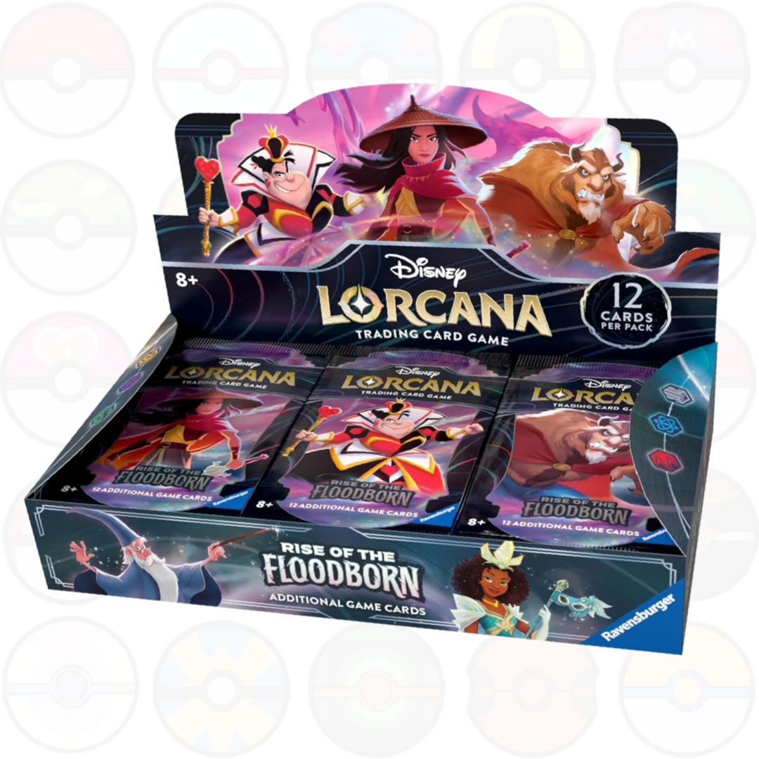 Lorcana - Box 24 Buste - Rise of the Floodborn - Lorcana TCG Disney (ENG)