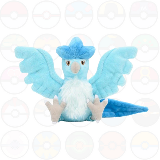Articuno Peluche - Pokemon FIT - Pokemon Center Giapponesi - pupazzo di Articuno originale